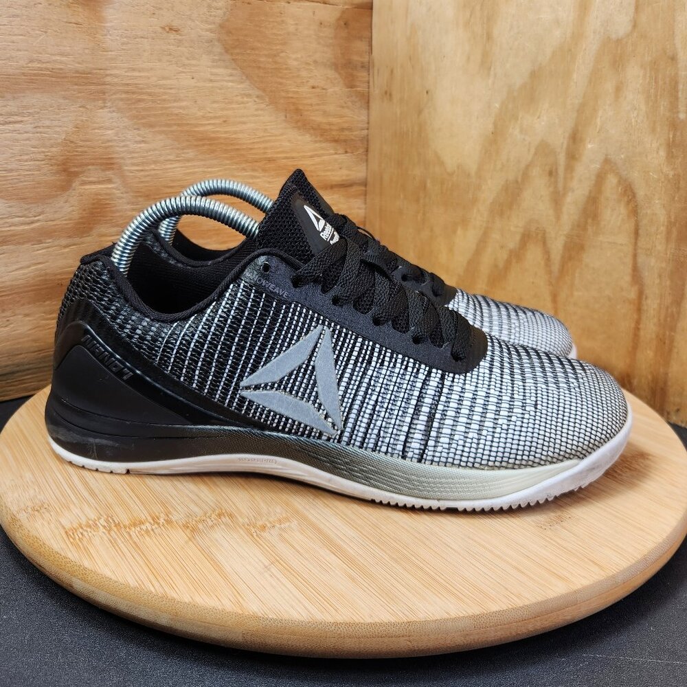 Reebok Black and White Athletic Shoes
